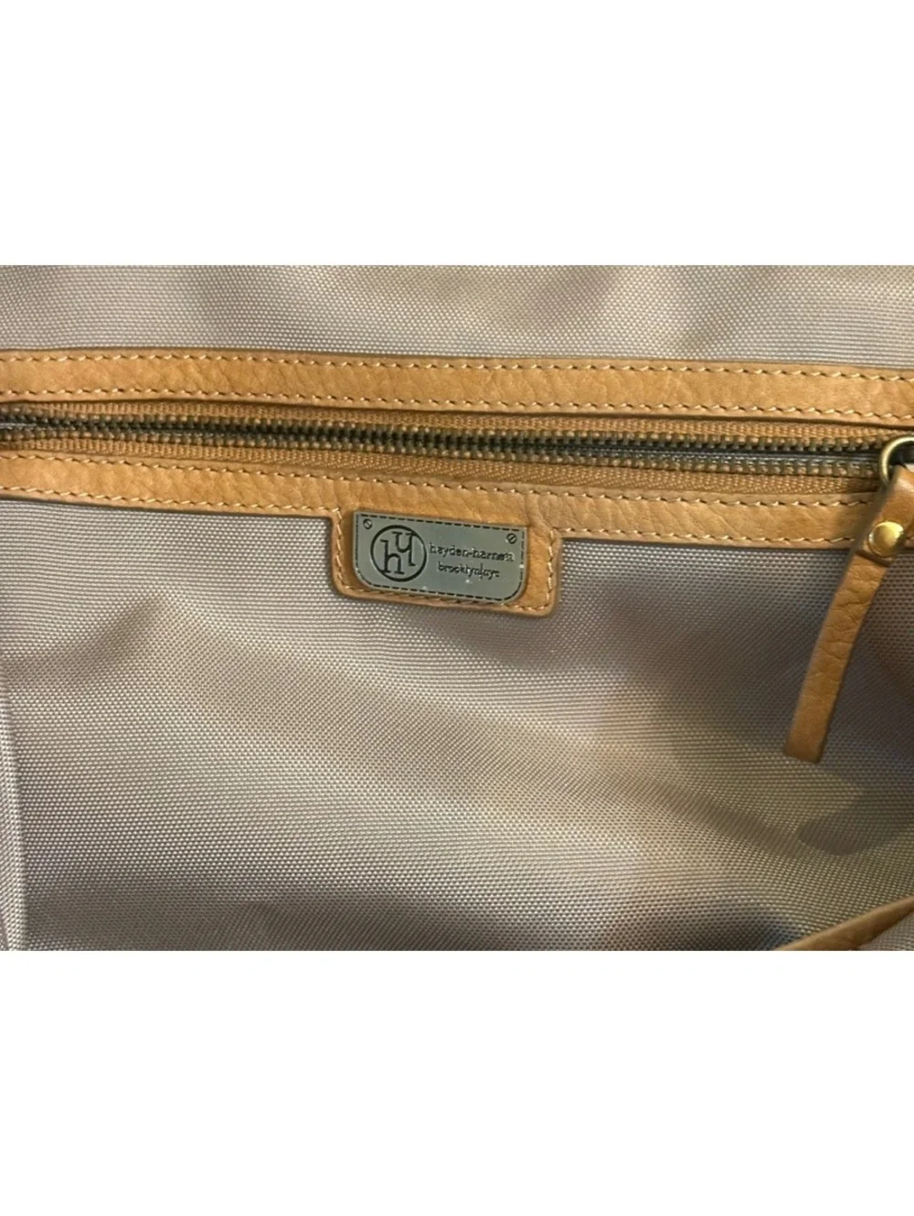 Hayden Harnett Nylon top handle hobo bag